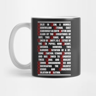 Guy Fawkes Speech Mug